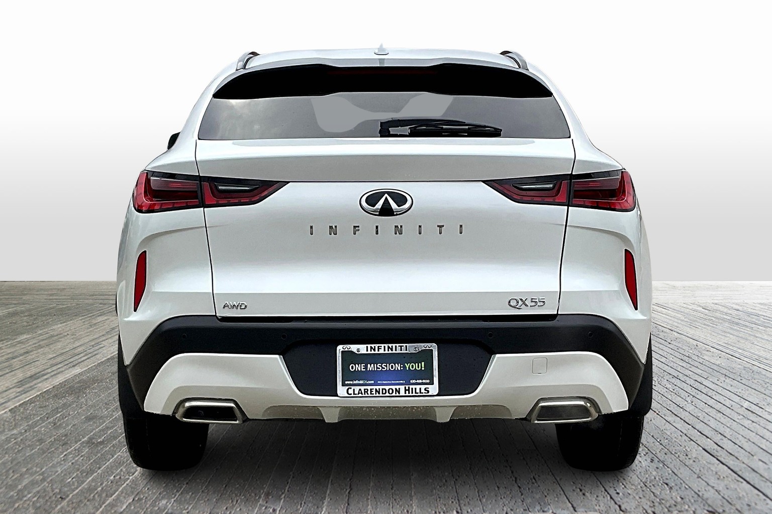 【LUCKY】 New Radiant White 2025 INFINITI QX55 ESSENTIAL for Sale in